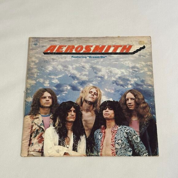 Aerosmith Vintage 1973 Vinyl Record Featuring Dream On - Picture 2 of 4